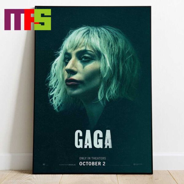 Posters Lady Gaga For Joker 2 Folie A Deux Only In Theaters October 2nd Home Decor Poster Canvas