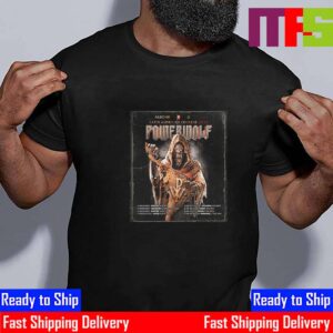 Powerwolf Latin American Crusade 2025 Tour In April And May Unisex T-Shirt