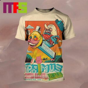 Primus Buffalo New York 2024 On August 9th Outer Harbor All Over Print Shirt Primus Buffalo New York 2024 On August 9th Outer Harbor All Over Print Shirt