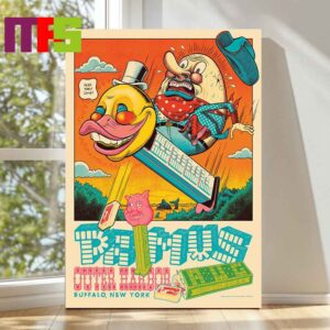 Primus Buffalo New York 2024 On August 9th Outer Harbor Decor Poster Canvas