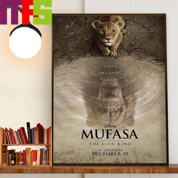 Prince Brother Villain Disney Mufasa The Lion King Taka Scar Official Poster Home Decor Poster Canvas