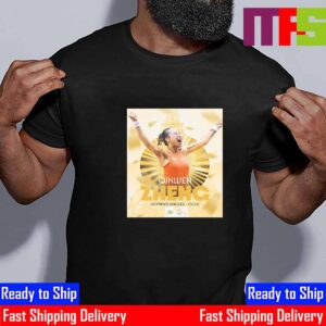 Qinwen Zheng Is Tennis Womens Singles Gold Medal At Olympic Paris 2024 Essential T-Shirt Qinwen Zheng Is Tennis Womens Singles Gold Medal At Olympic Paris 2024 Essential T-Shirt