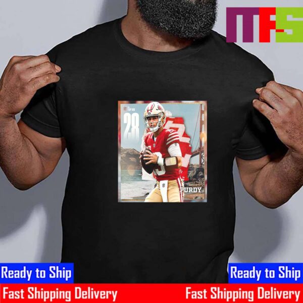 San Francisco 49ers Brock Purdy Top 28 In The NFL Top 100 Essential T-Shirt