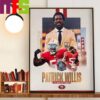 San Francisco 49ers Trent Williams Back In The 99 Club EA Sports NFL Madden 25 Home Decor Wall Art Poster Canvas