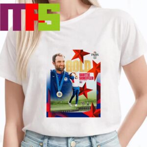 Scottie Scheffler At Paris Olympics 2024 Win Gold Medal In Men Golf Essential T-Shirt Scottie Scheffler At Paris Olympics 2024 Win Gold Medal In Men Golf Essential T-Shirt