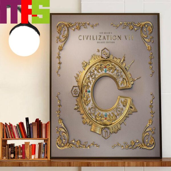 Sid Meier’s Civilization VII Deluxe Edition Wall Decor Poster Canvas