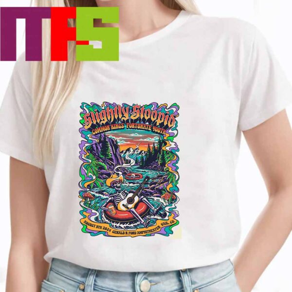 Slightly Stoopid In Vail At Gerald R Ford Amphitheater 2024 On August 9th Unisex T-Shirt