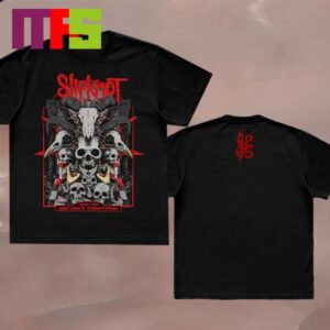 Slipknot At Burgettstown PA 2024 25th Anniversary Here Comes The Pain Tour On August 7th Two Sided Classic T-Shirt