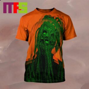 Slipknot Corey Taylor x Revolvermag Magazine 2024 25th Anniversary Here Comes The Pain Tour All Over Print Shirt