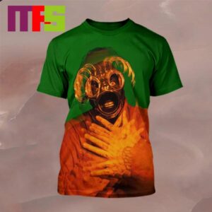 Slipknot Sid Wilson x Revolvermag Magazine 2024 25th Anniversary Here Comes The Pain Tour All Over Print Shirt