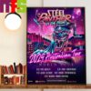 Steel Panther On The Prowl World Tour August And September 2024 With Special Guest Jason Charles Miller Wall Decor Poster Canvas