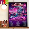 Steel Panther On The Prowl World Tour New 2024 Dates With Special Guests Moon Fever Wall Decor Poster Canvas