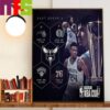 The 2024 Emirates NBA Cup Group Play Schedule Of Cleveland Cavaliers Home Decor Poster Canvas