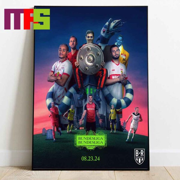 The Bundesliga Bundesliga x Beetlejuice Beetlejuice Home Decor Poster Canvas