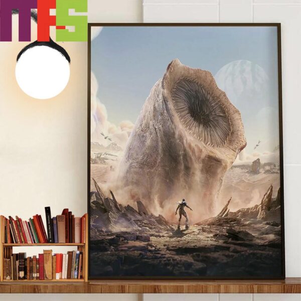 The Dune Open World Survival MMO Game Dune Awakening Release In 2025 Wall Decor Poster Canvas