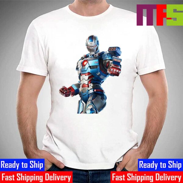 The Iron Patriot Will Be An Alternate Skin For War Machine In The New Fortnite Season Unisex T-Shirt