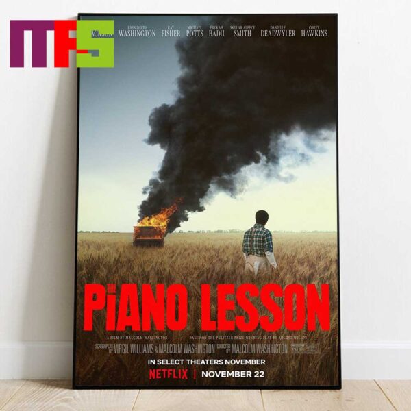 The Piano Lesson Directedr Malcolm Washington Starring Samuel L Jackson John David Washington In Theaters Novemer 2024 Home Decor Poster Canvas