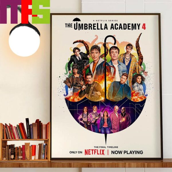 The Umbrella Academy 4 The Final Season The Final Timeline Home Decor Poster Canvas