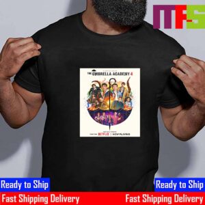 The Umbrella Academy 4 The Final Season The Final Timeline Unisex T-Shirt The Umbrella Academy 4 The Final Season The Final Timeline Unisex T-Shirt