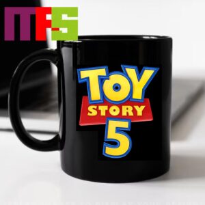 Toy Story 5 Only In Theaters 2026 Logo Ceramic Mug