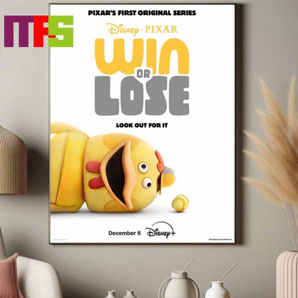 Win Or Lose Movie Disney Pixar Fitst Original Series On December 6th Home Decor Poster Canvas