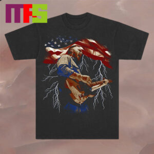 Zach Bryan American Tee Zach Playing The Guitar Unisex T-Shirt