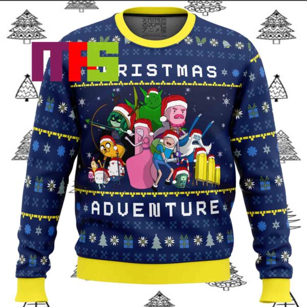 Adventure Time Christmas Quest Ugly Christmas Sweater