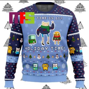 Adventure Time Christmas Time Ugly Christmas Sweater