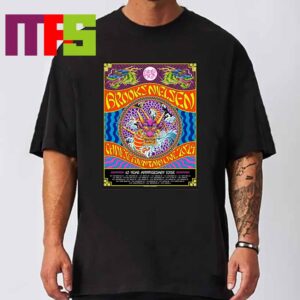 Brooks Nielsen Chinese Fountain Live 2024 10th Anniversary Tour Dates Schedule Calendar Unisex T-Shirt