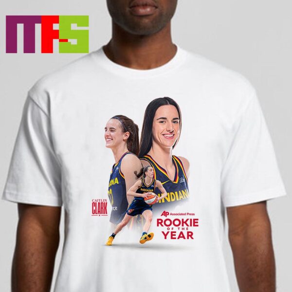 Caitlin Clark Indiana Fever WNBA 2024 The Unanimous Associated Press Rookie Of The Year Classic T-Shirt