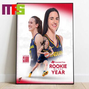 Caitlin Clark Indiana Fever WNBA 2024 The Unanimous Associated Press Rookie Of The Year Home Decor Poster Canvas Caitlin Clark Indiana Fever WNBA 2024 The Unanimous Associated Press Rookie Of The Year Home Decor Poster Canvas