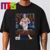 Caitlyn Clark Indiana Fever On Slam 252 Issue Cover Undeniable 2024 Golden Metal Version Classic T-Shirt