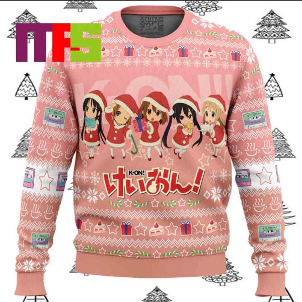 Chibi Christmas K-On! Ugly Christmas Sweater