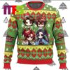 Chibi Christmas Sanemi Shinazugawa Demon Slayer Ugly Christmas Sweater