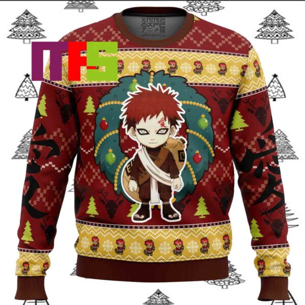 Chibi Gaara Naruto Ugly Christmas Sweater