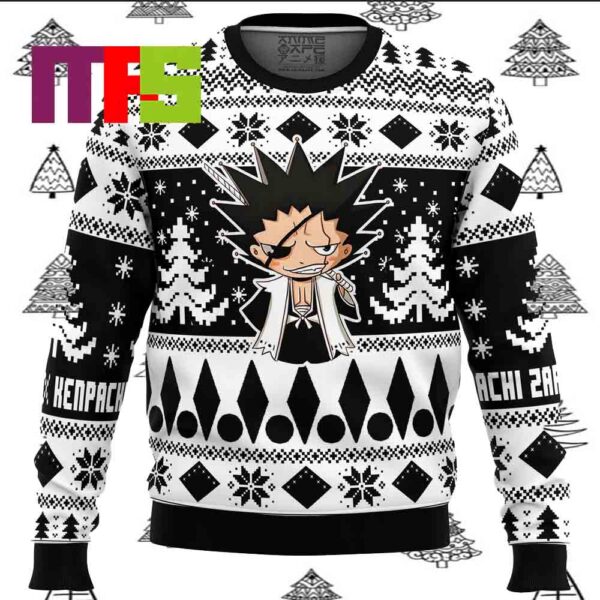 Chibi Kenpachi Zaraki Bleach Ugly Christmas Sweater