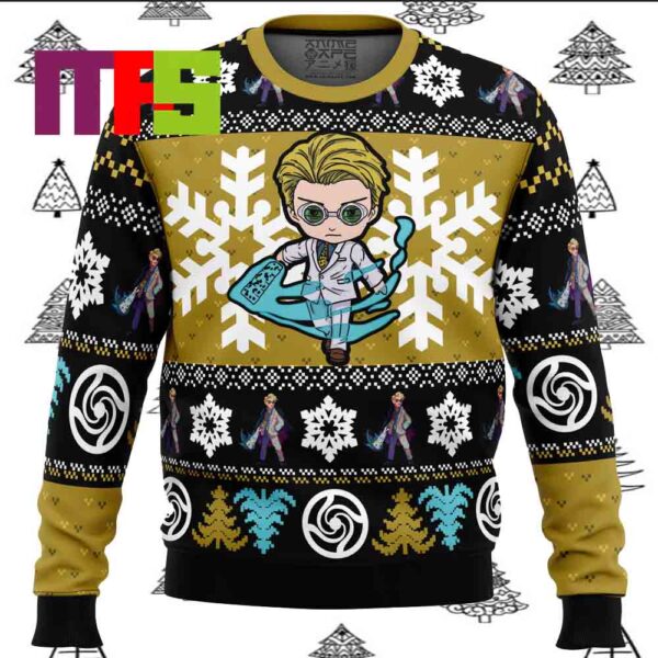 Chibi Nanami Kento Jujutsu Kaisen Ugly Christmas Sweater