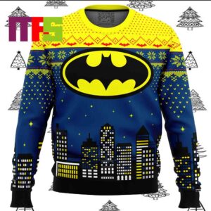 Christmas Batman DC Ugly Christmas Sweater