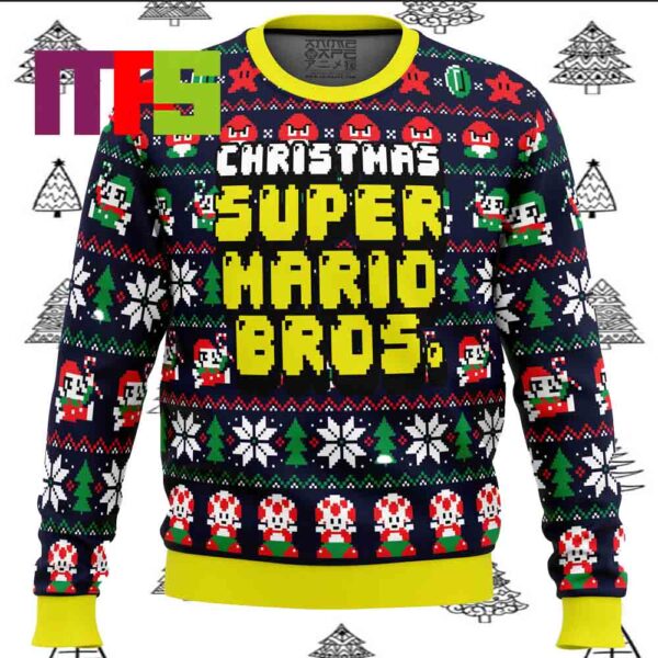 Christmas Mario Bros. Ugly Christmas Sweater