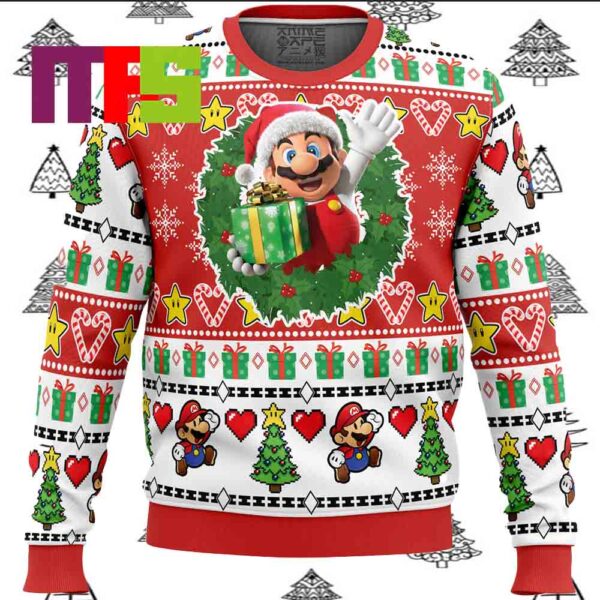 Christmas Mario Mario Bros Ugly Christmas Sweater