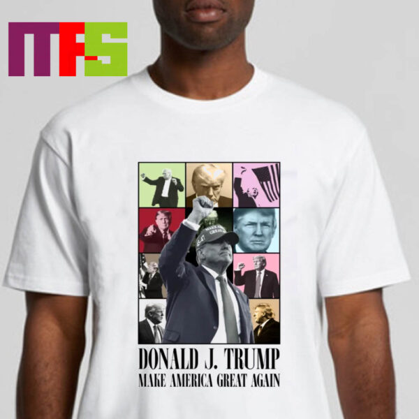 Donald Trump I Hate Taylor Swift Mock Eras Tour Make America Great Again Classic T-Shirt