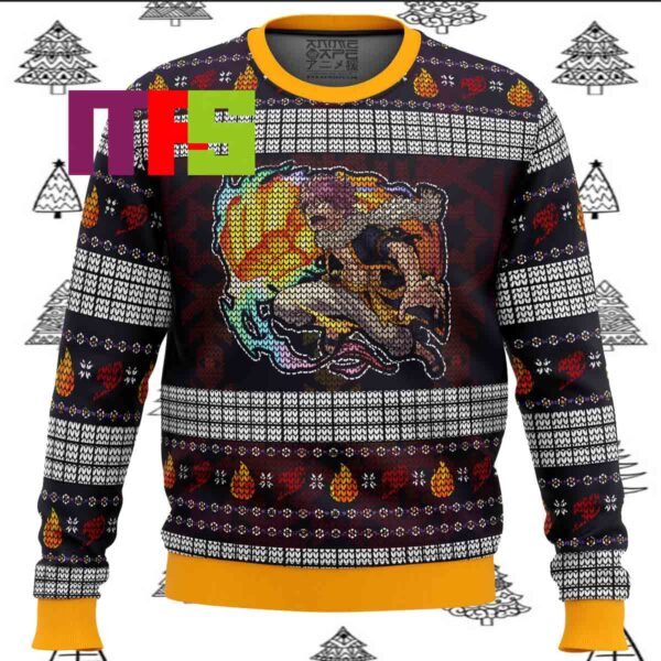 Fire Dragon’s Iron Fist Dragneel Natsu Fairy Tail Ugly Christmas Sweater