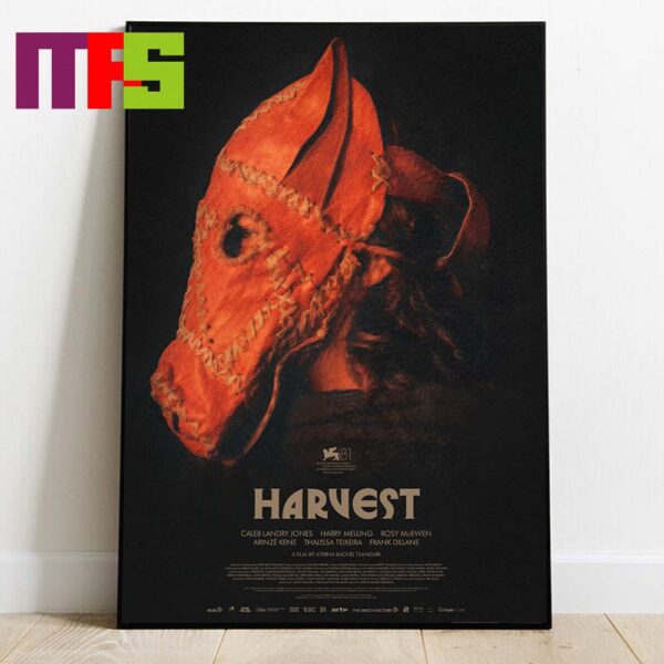 First Poster Harvest 2024 Movie Director Athina Rachel Tsangari Home Decor Poster Canvas