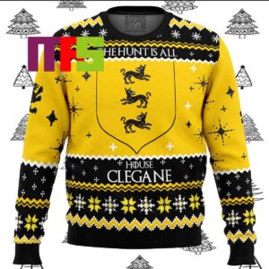 Game of Thrones House Clegane Ugly Christmas Sweater Game of Thrones House Clegane Ugly Christmas Sweater