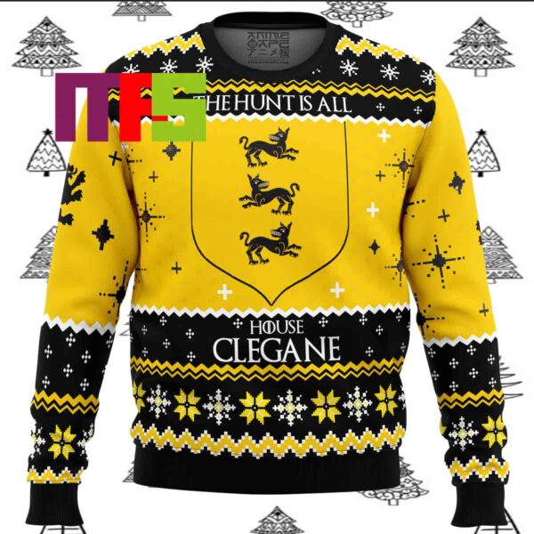 Game of Thrones House Clegane Ugly Christmas Sweater