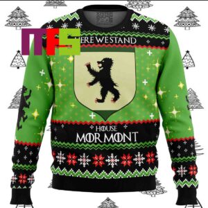 Game of Thrones House Mormont Ugly Christmas Sweater Game of Thrones House Mormont Ugly Christmas Sweater