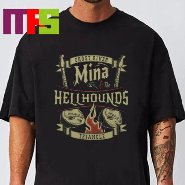 Ghost River Mina And The Hellhounds Triangle Classic T-Shirt