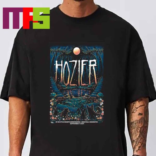 Hozier Ridgefield Washington 2024 RV INN Style Resorts Amphitheater On September 7th Classic T-Shirt