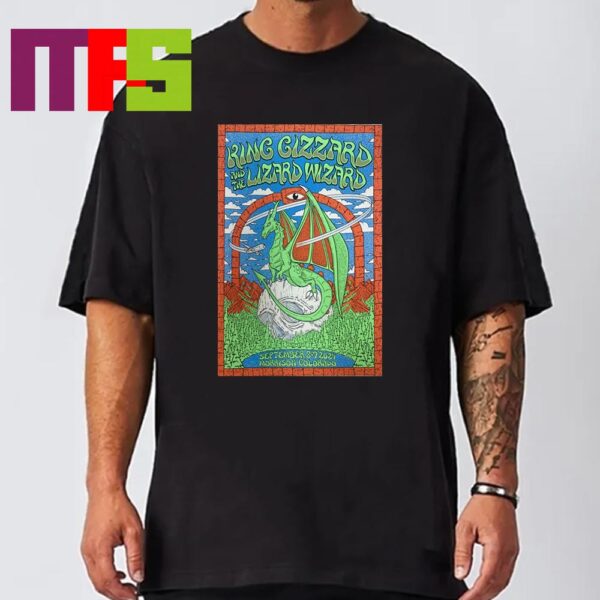 King Gizzard And The Lizard Wizard In Morrison Colorado 2024 On September 8 9 Unisex T-Shirt