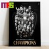 Carabao Cup 4th Round Season 2024-25 Is Set For Manchester United Vs Leicester City at Old Trafford Home Decor Poster Canvas